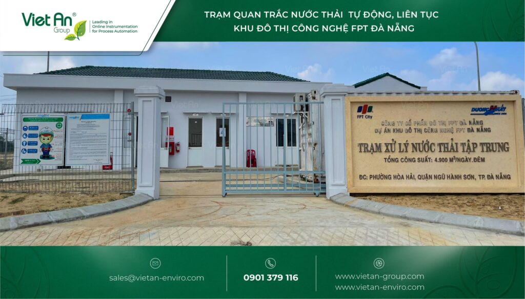 FPT City Đà Nẵng - Lắp Đặt TQT Nước Thải Tự Động, Liên Tục