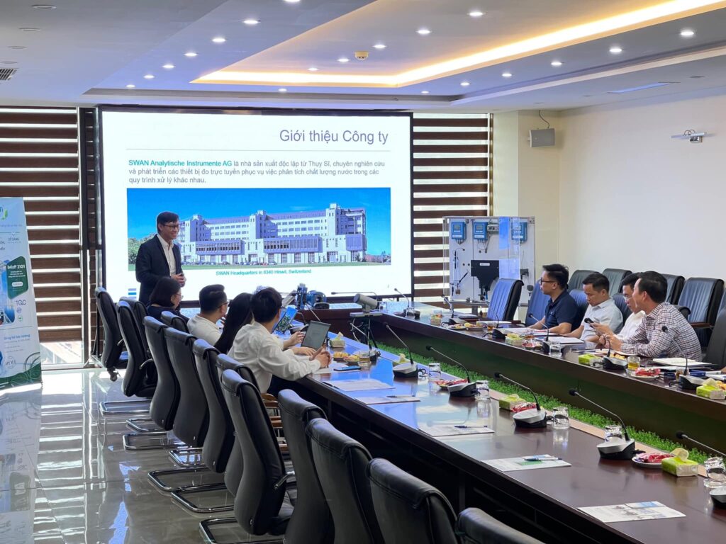 Việt An Miền Bắc đã tổ chức một hội thảo quan trọng tại Công ty Cổ Phần Nước Sạch Quảng Ninh