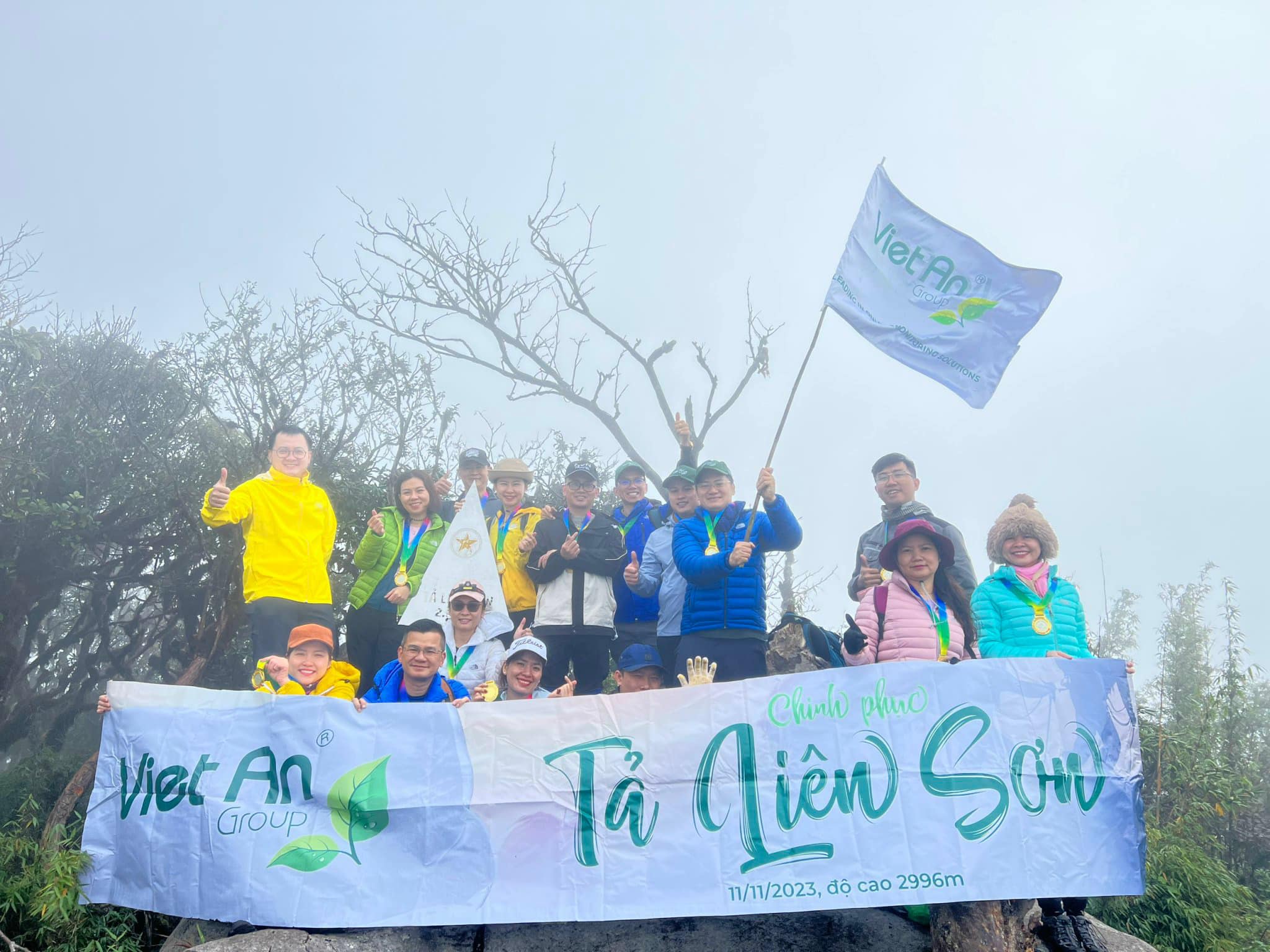 Trekking 2023 – Việt An Group chinh phục đỉnh Tả Liên Sơn