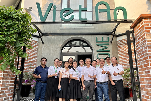 Welcoming EMERSON representatives to visit and work at Viet An Northern Region