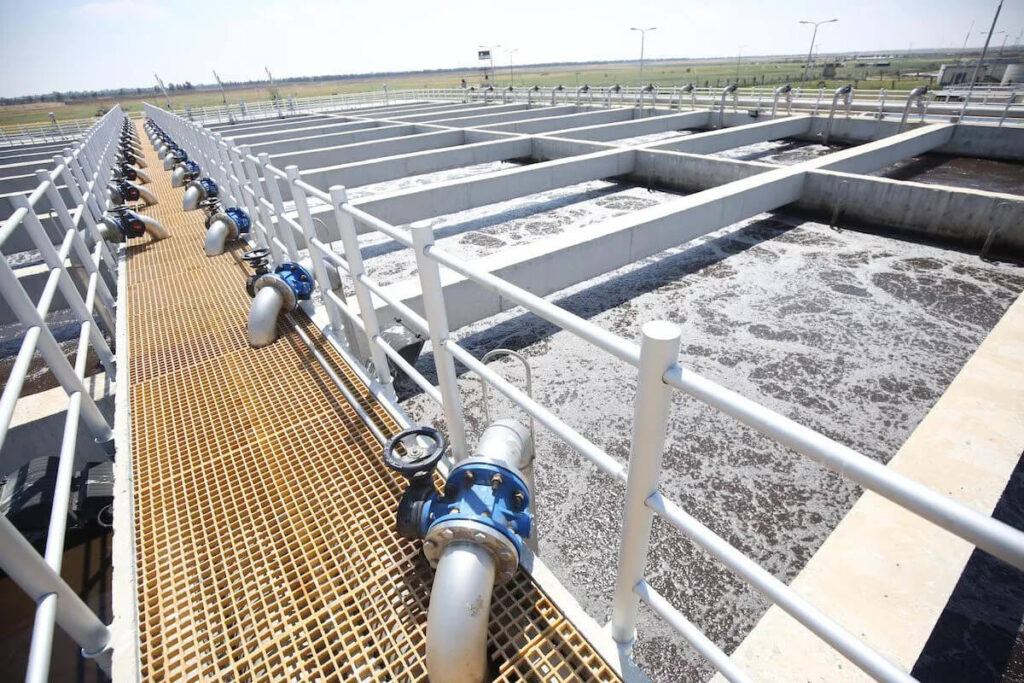 Industrial wastewater treatment system