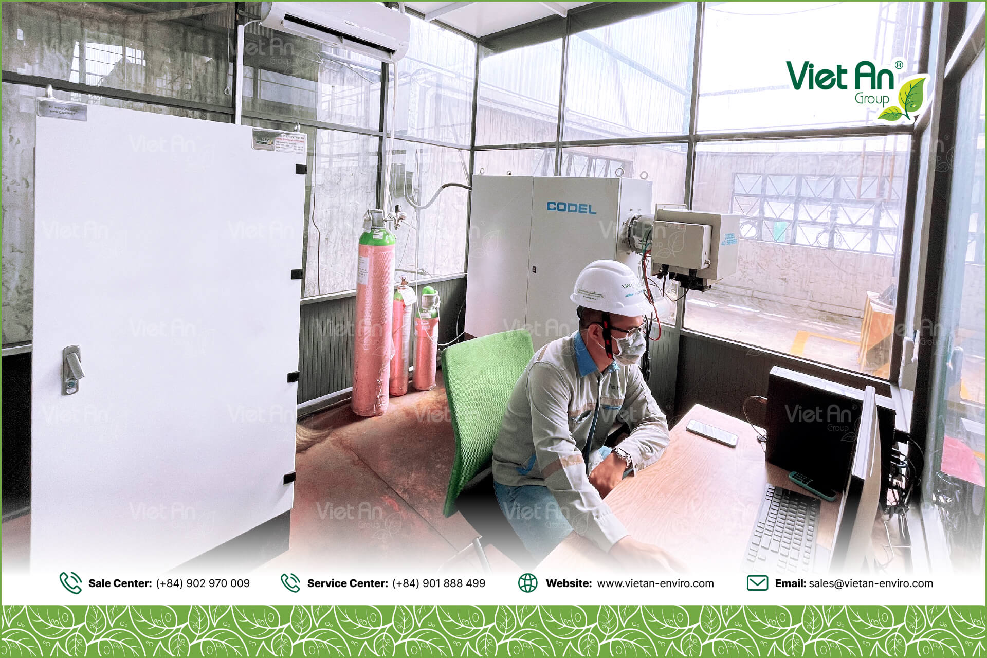 Trạm quan trắc khí thải tự động, liên tục – Lò đốt rác