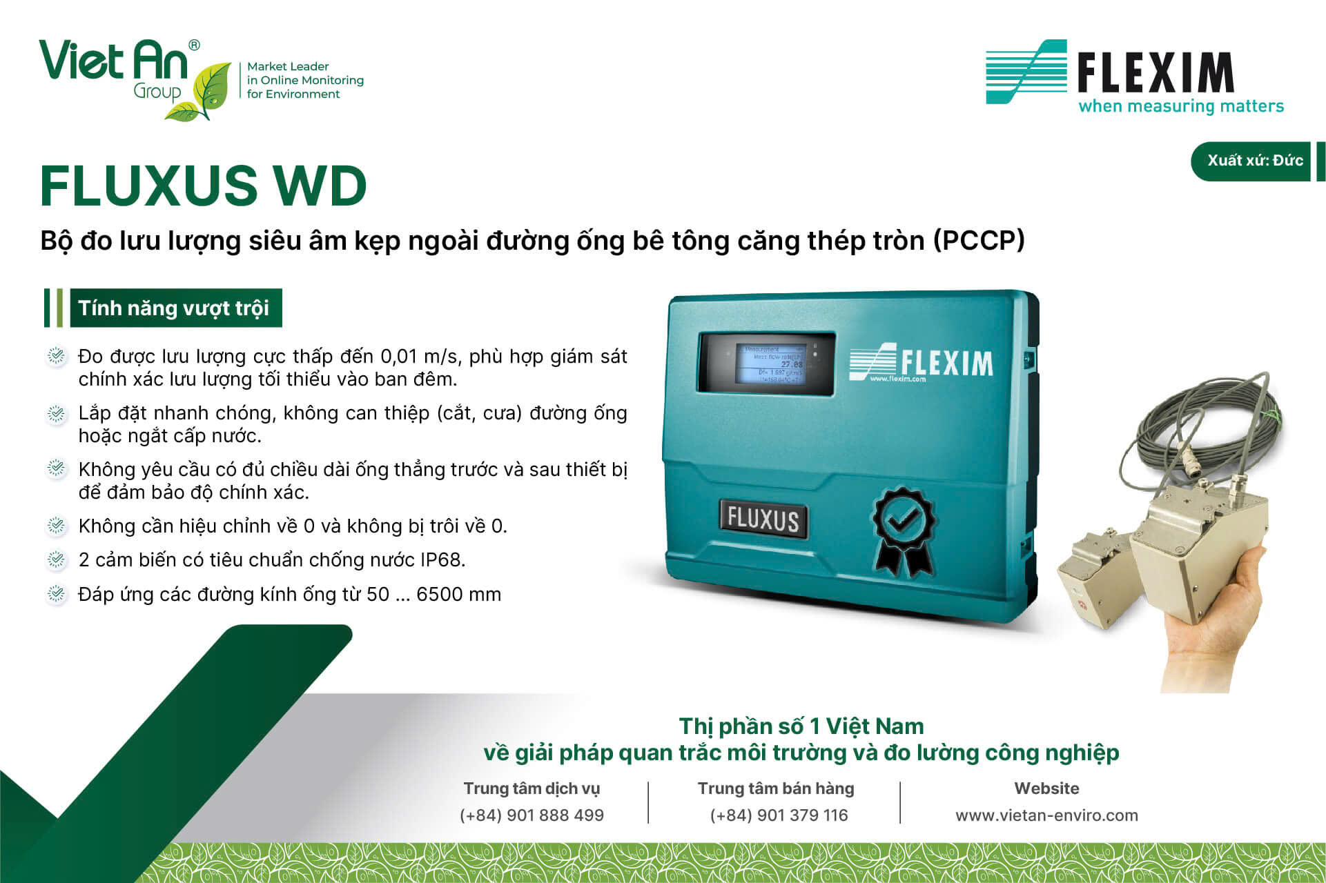 Thiết bị FLUXUS WD