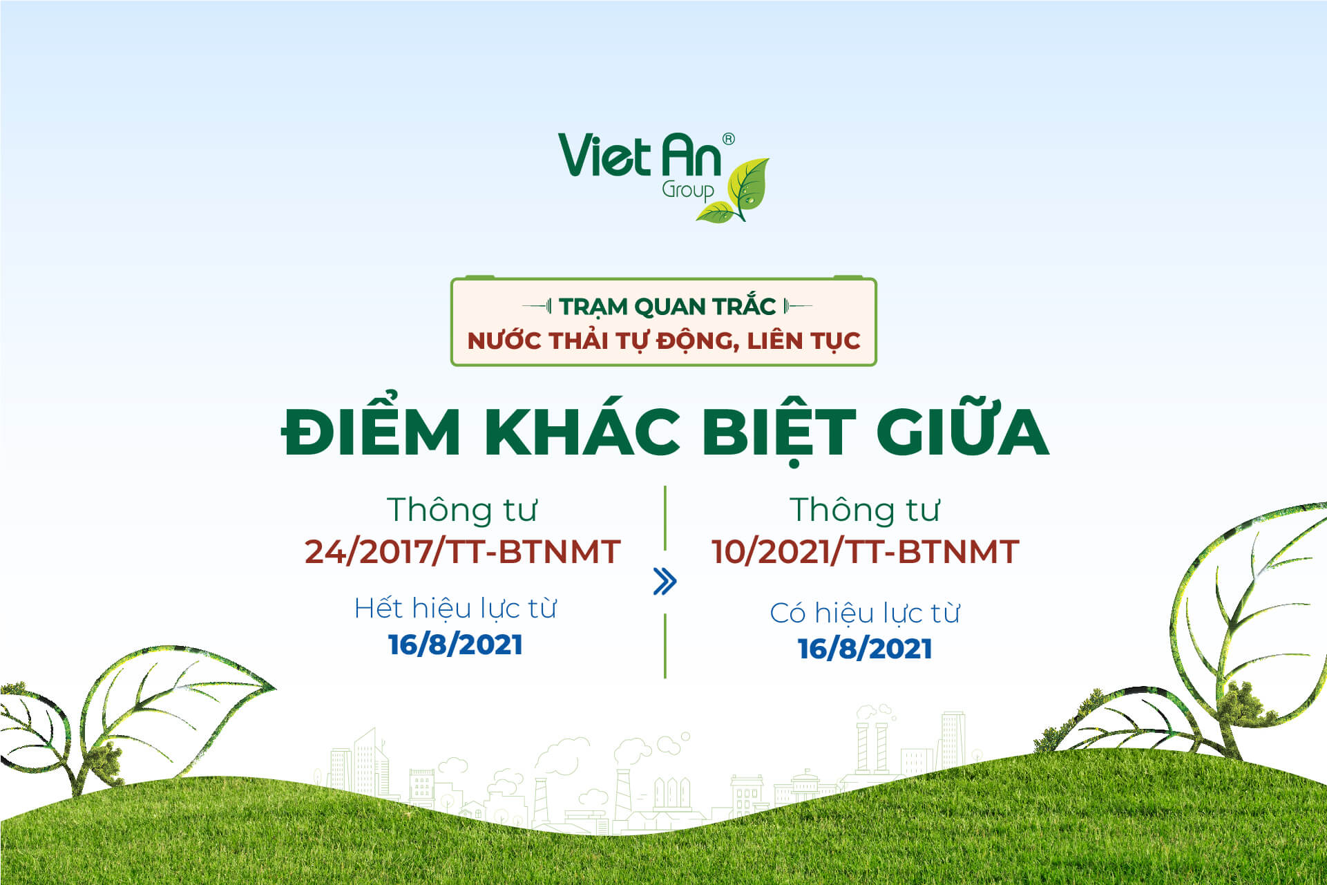 Những điều cần biết về thông tư 10/2021/TT-BTNMT cho hệ thống quan trắc nước thải