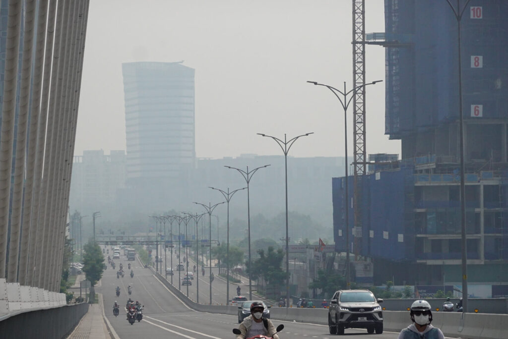 Air pollution is on the rise in Ho Chi Minh City.