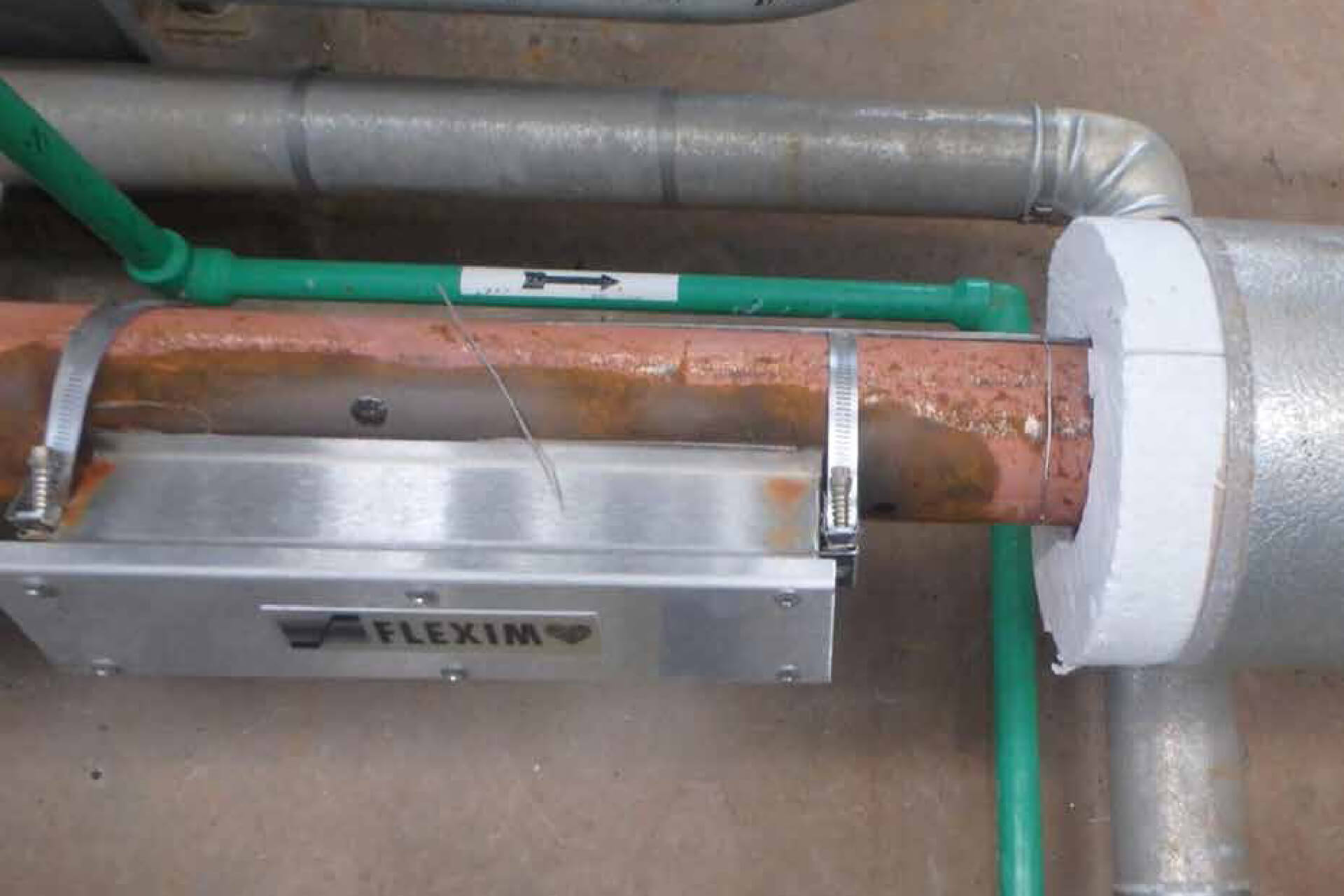 Monitoring High-Pressure Spray Water in Overheated Steam Lines in Combined-Cycle Gas Turbine Power Plants