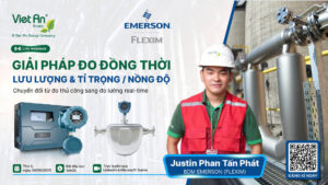 [Webinar] Giải Pháp Đo Đồng Thời Lưu Lượng & Tỉ Trọng / Nồng Độ – Emerson