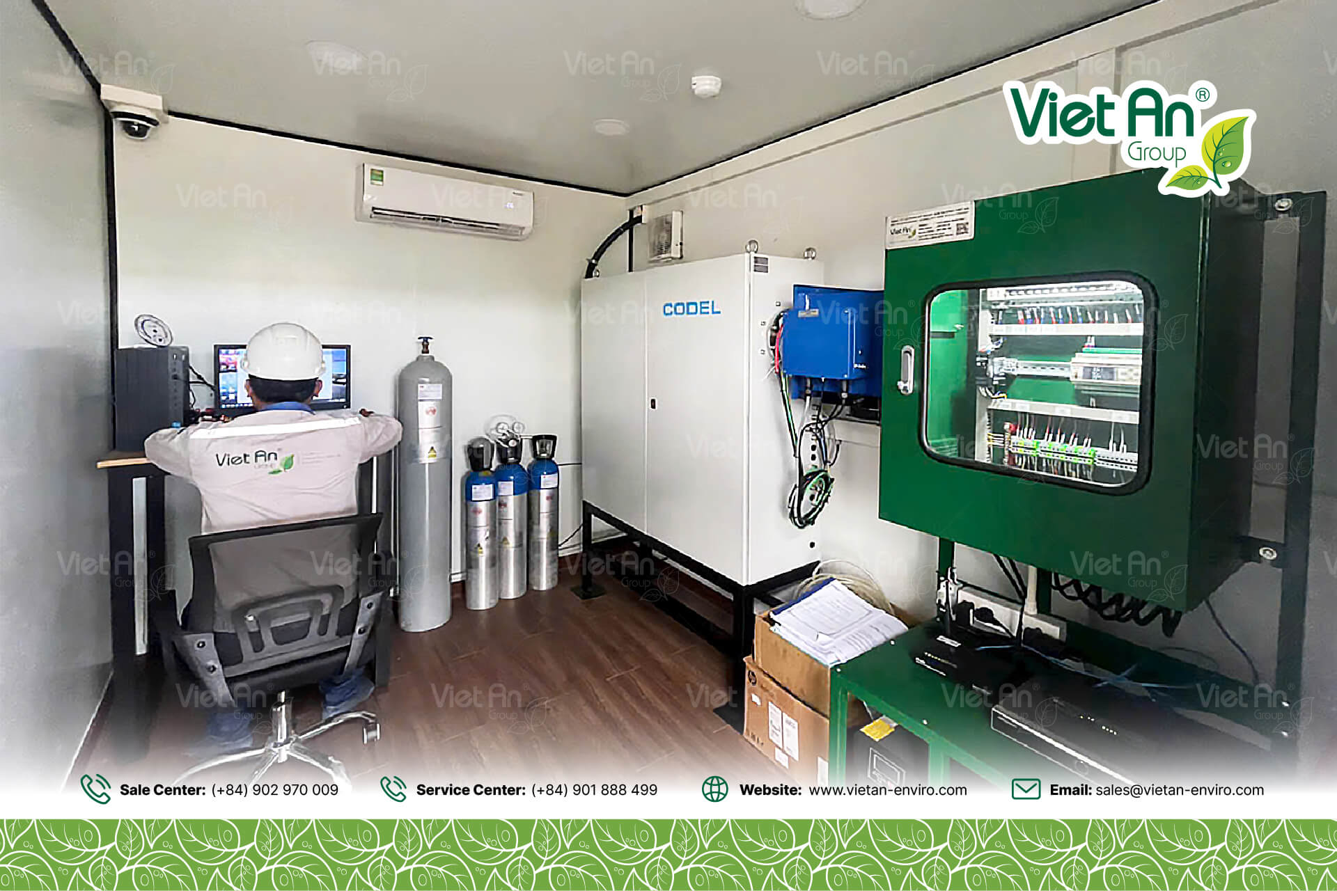 Trạm quan trắc khí thải tự động, liên tục – Lò đốt rác thải nguy hại
