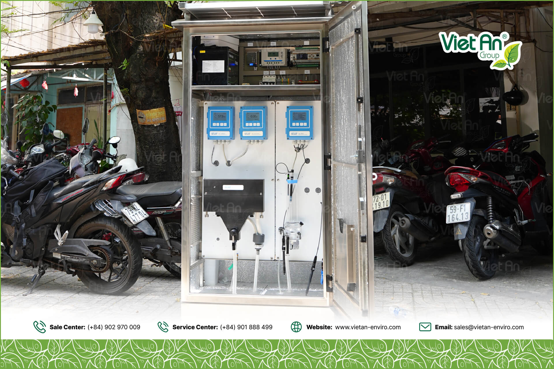 Trạm quan trắc chất lượng nước sạch khu đô thị