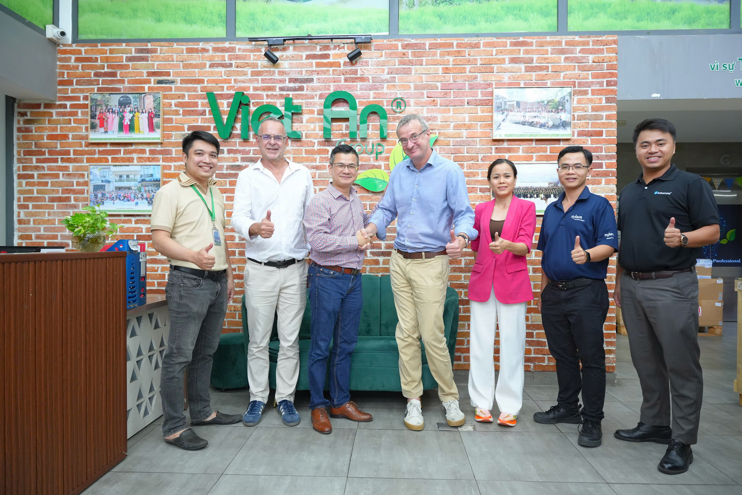 Việt An Group tiếp đón Ban lãnh đạo Xylem/WTW tại trụ sở